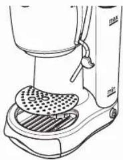 SAECO Lavazza A Modo Mio Piccina RI9585 - REINIGING VAN DE LADE VOOR KOFFIEPADS - 3