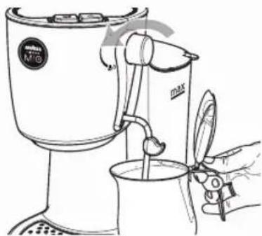 SAECO Lavazza A Modo Mio Piccina RI9585 - UTTAK AV VARMT VANN - 1