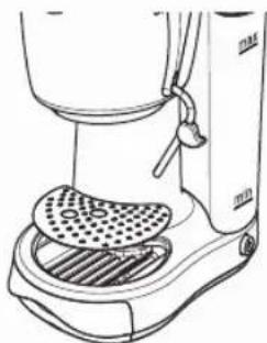 SAECO Lavazza A Modo Mio Piccina RI9585 - RENGÖRING AV LÅDAN FÖR PODS - 3