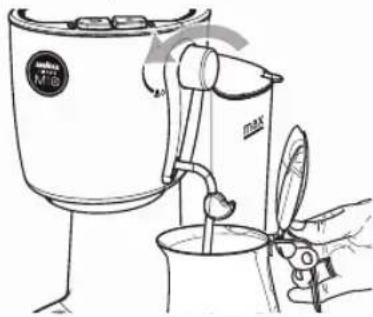 SAECO Lavazza A Modo Mio Piccina RI9585 - DAMPFAUSGABE UND ZUBEREITUNG VON CAPPUCCINO - 2
