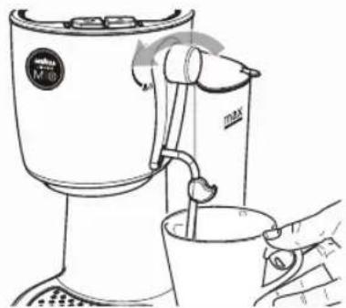 SAECO Lavazza A Modo Mio Piccina RI9585 - RENGÖRING AV LÅDAN FÖR PODS - 10