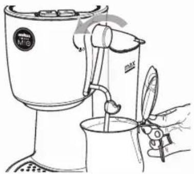 SAECO Lavazza A Modo Mio Piccina RI9585 - DISPENSING HOT WATER - 1