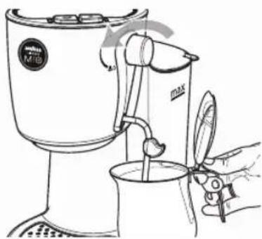 SAECO Lavazza A Modo Mio Piccina RI9585 - SUMINISTRO DE AGUA CALIENTE - 1