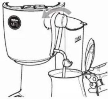 SAECO Lavazza A Modo Mio Piccina RI9585 - HEISSWASSERAUSGABE - 1