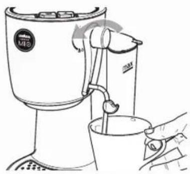 SAECO Lavazza A Modo Mio Piccina RI9585 - DAMPUTTAK OG TILBEREDING AV CAPPUCCINO - 3