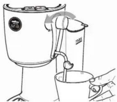 SAECO Lavazza A Modo Mio Piccina RI9585 - REINIGING VAN DE LADE VOOR KOFFIEPADS - 10