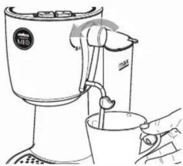 SAECO Lavazza A Modo Mio Piccina RI9585 - SUMINISTRO DE VAPOR Y PREPARACIÓN DEL CAPU- CHINO - 3