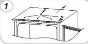 ROSIERES RBLP 220 NF - REVERSING THE OPENING OF THE DOOR - 1
