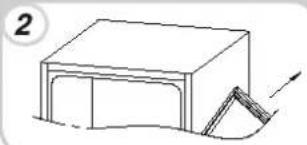 ROSIERES RBLP 220 NF - REVERSING THE OPENING OF THE DOOR - 2