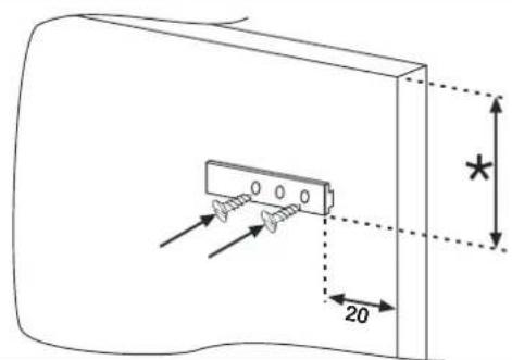 ROSIERES RBLP 220 NF - ABBINAMENTO DEI PANNELLI DELLACOLONNA A INCASSO AGLISPORTELLI DELL'ELETTRODOMESTICO - 1