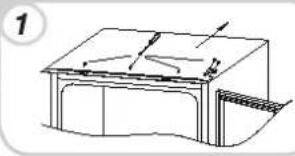 ROSIERES RBLP 220 NF - INVERSER LE SENS D'OUVERTURE DES PORTES - 1