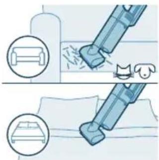 PHILIPS 5000 Series Aqua Flex Tube XC5244 - 使用迷你渦輪旋轉刷毛 (僅適用於 XC5243、XC5244) - 1