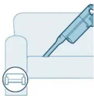 PHILIPS 5000 Series Aqua Flex Tube XC5244 - Uporaba ozkega nastavka - 1