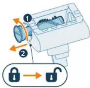 PHILIPS 5000 Series Aqua Flex Tube XC5244 - Underhåll av munstycke - 7