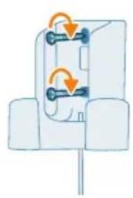 PHILIPS 5000 Series Aqua Flex Tube XC5244 - Memasang dudukan dinding - 5