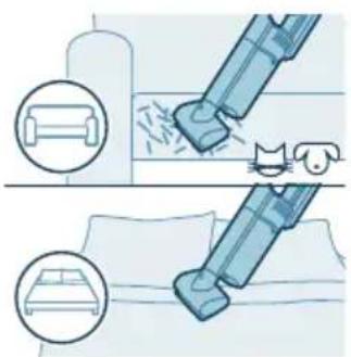 PHILIPS 5000 Series Aqua Flex Tube XC5244 - De kleine turboborstel gebruiken (alleen XC5243, XC5244) - 1
