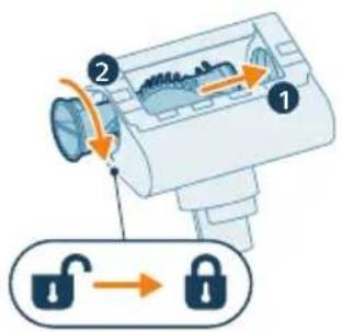 PHILIPS 5000 Series XC5242 - Vzdrževanje mini turbo krtače (samo XC5243 in XC5244) - 2