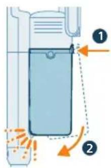 PHILIPS 5000 Series XC5242 - Dust bucket maintenance - 8