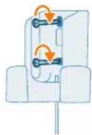 PHILIPS 5000 Series XC5242 - Installing the wall mount - 5