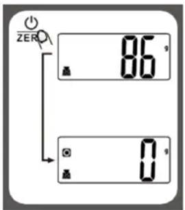 Melchioni Graal - ■ "ZERO" OR "TARE" FUNCTION - 1