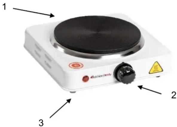 Melchioni Cook 1 - DESCRIPTION DES COMPOSANTS - 1