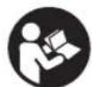 BOSCH UniversalGrassCut 18V-23-450 - Ant sodo priežiūros įrankio pavaizduotų simbolių paaiškinimas - 2