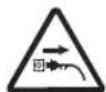 BOSCH UniversalGrassCut 18V-23-450 - Spiegazione dei simboli presenti sull'apparecchio per il giardinaggio - 9