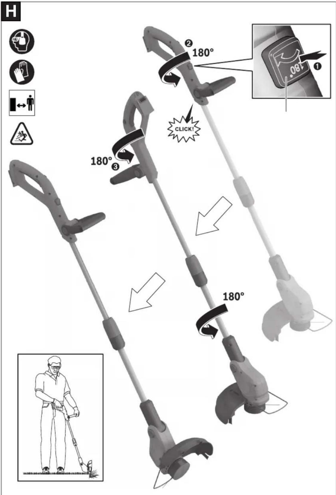 BOSCH UniversalGrassCut 18V-23-450 - النقل - 6