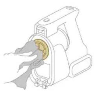 PHILIPS AquaTrio Series 9000 XW9463 - Den Motoreinlassfilter reinigen - 2
