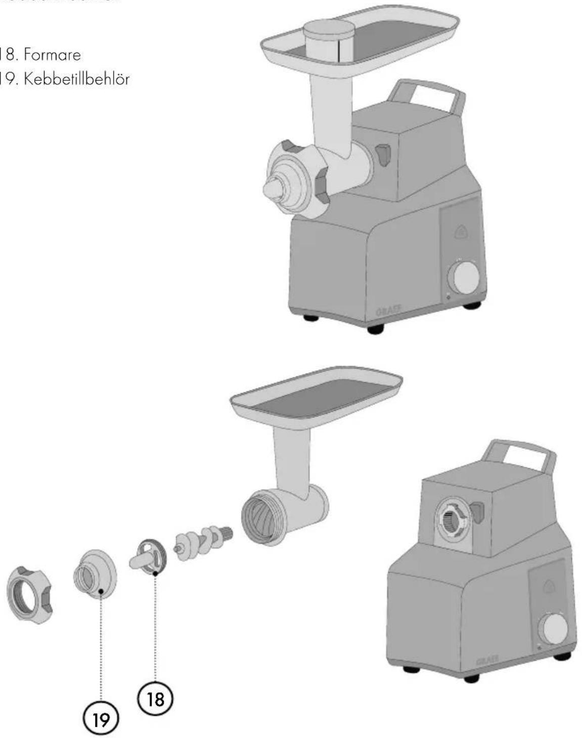 GRAEF FW 706 - Kebbetillbehlör - 1
