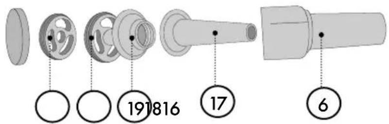 GRAEF FW 706 - Adaptateur pour entonnoir à saucisses - 2