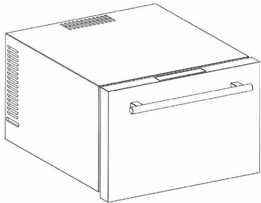 Summit LX1DP - BeautiFridge® Cosmetics Refrigerator - 1
