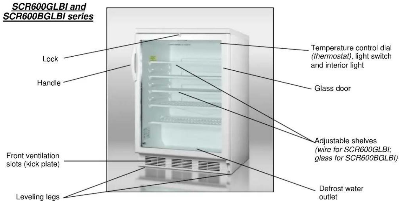 Accucold FF6LWBI7SSHHADA - Location of Parts - 3