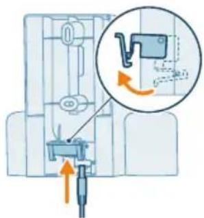 PHILIPS Series 5000 XC5243 - Installation du support mural - 1