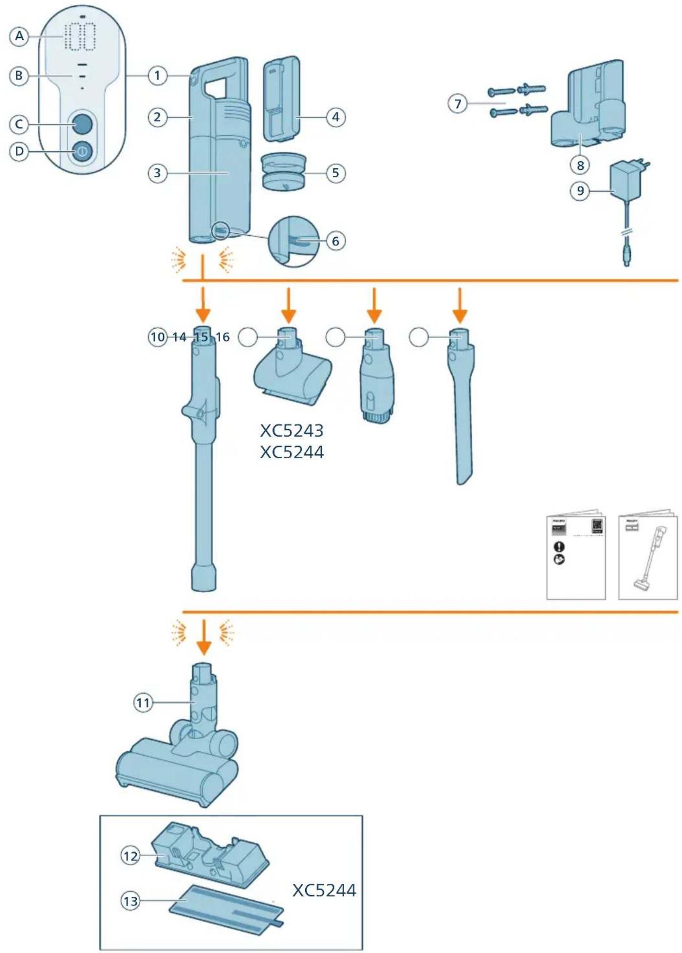 PHILIPS Series 5000 XC5243 - 2