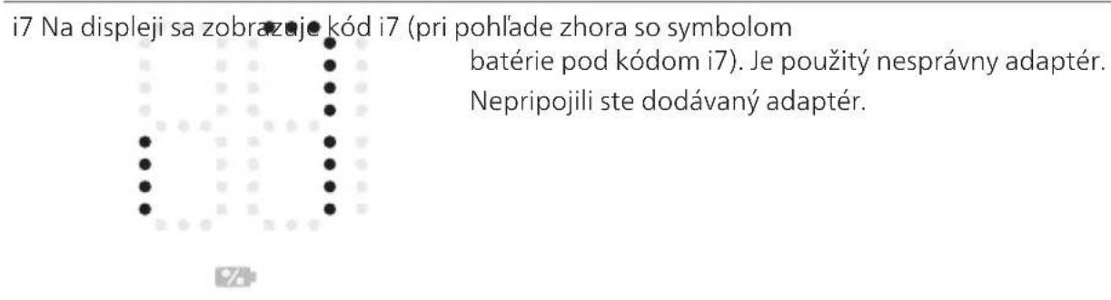 PHILIPS Series 5000 XC5243 - Signál Význam signálu - 1