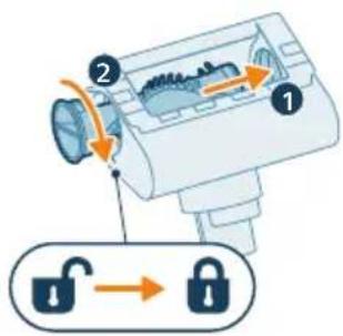 PHILIPS Series 5000 XC5243 - Vzdrževanje mini turbo krtače (samo XC5243 in XC5244) - 2