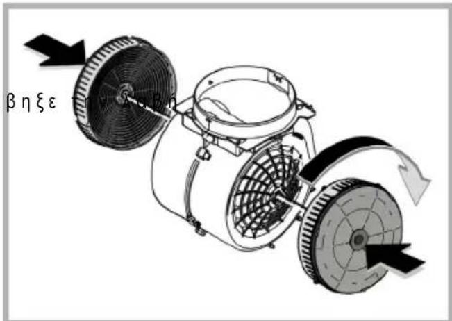 WHIRLPOOL WHVP 65F LM - Συντήρηση του φίλτρου άνθρακα - 1