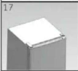 CANDY CNUQ4L58DX - Montageschritte - 6