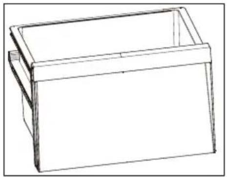 CANDY CNUQ4L58DX - Freezer storage drawer - 1