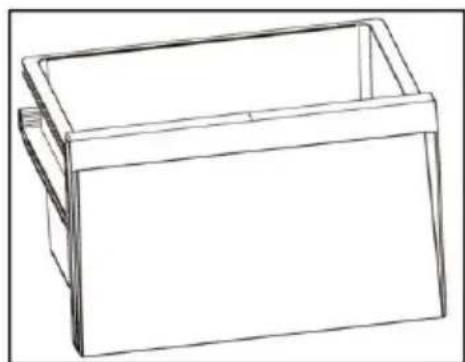 CANDY CNUQ4L58DBH - Gefrierschrank-Schublade - 1