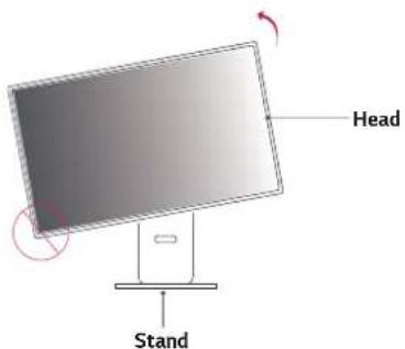 LG UltraGear 27G850A - Pivot Feature - 1