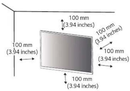 LG UltraGear 27G850A - Installing on the Wall - 1