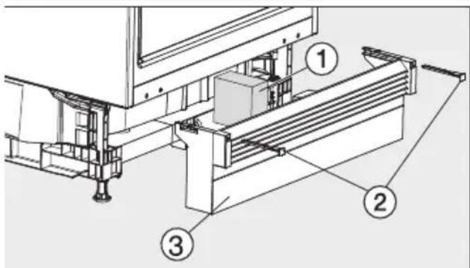 MIELE KWTUS 7096 E - Positionner la cave à vin - 2