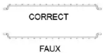 CORRECT FAUX