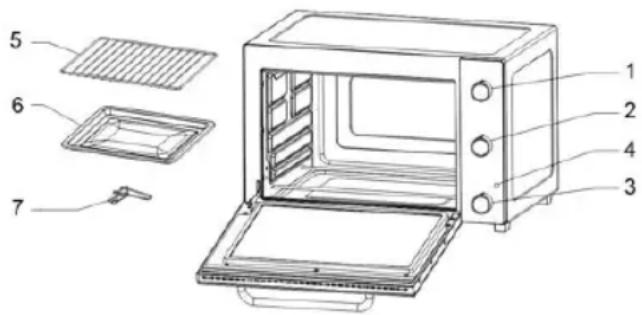 Sogo SS-10535 - PARTIE S DIAGRAMME ET NOMS : - 1