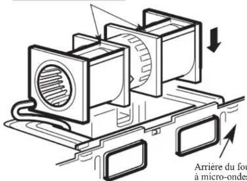 ELECTROLUX EMOW1911SS - ADAPTATION DU VENTILATEUR DU FOUR À MICRO-ONDES POUR L'ÉVACUATION À L'EXTÉRIEUR PAR LE DESSUS - 8