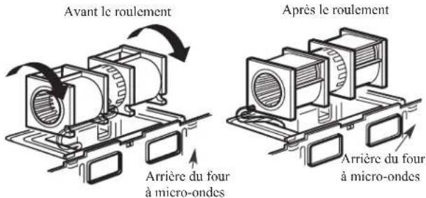 ELECTROLUX EMOW1911SS - B5. ADAPTATION DU VENTILATEUR DU FOUR À MICRO-ONDES POUR L'ÉVACUATION À L'EXTÉRIEUR PAR L'ARRIÈRE (suite) - 4