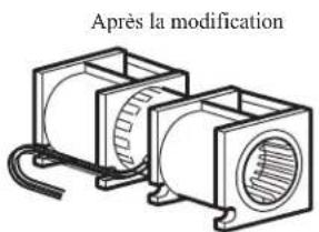 ELECTROLUX EMOW1911SS - B5. ADAPTATION DU VENTILATEUR DU FOUR À MICRO-ONDES POUR L'ÉVACUATION À L'EXTÉRIEUR PAR L'ARRIÈRE (suite) - 3