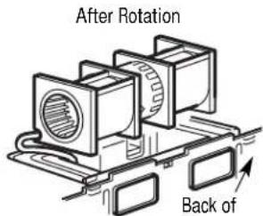 ELECTROLUX EMOW1911SS - B5. ADAPTING MICROWAVE BLOWER FOR OUTSIDE BACK EXHAUST - 4